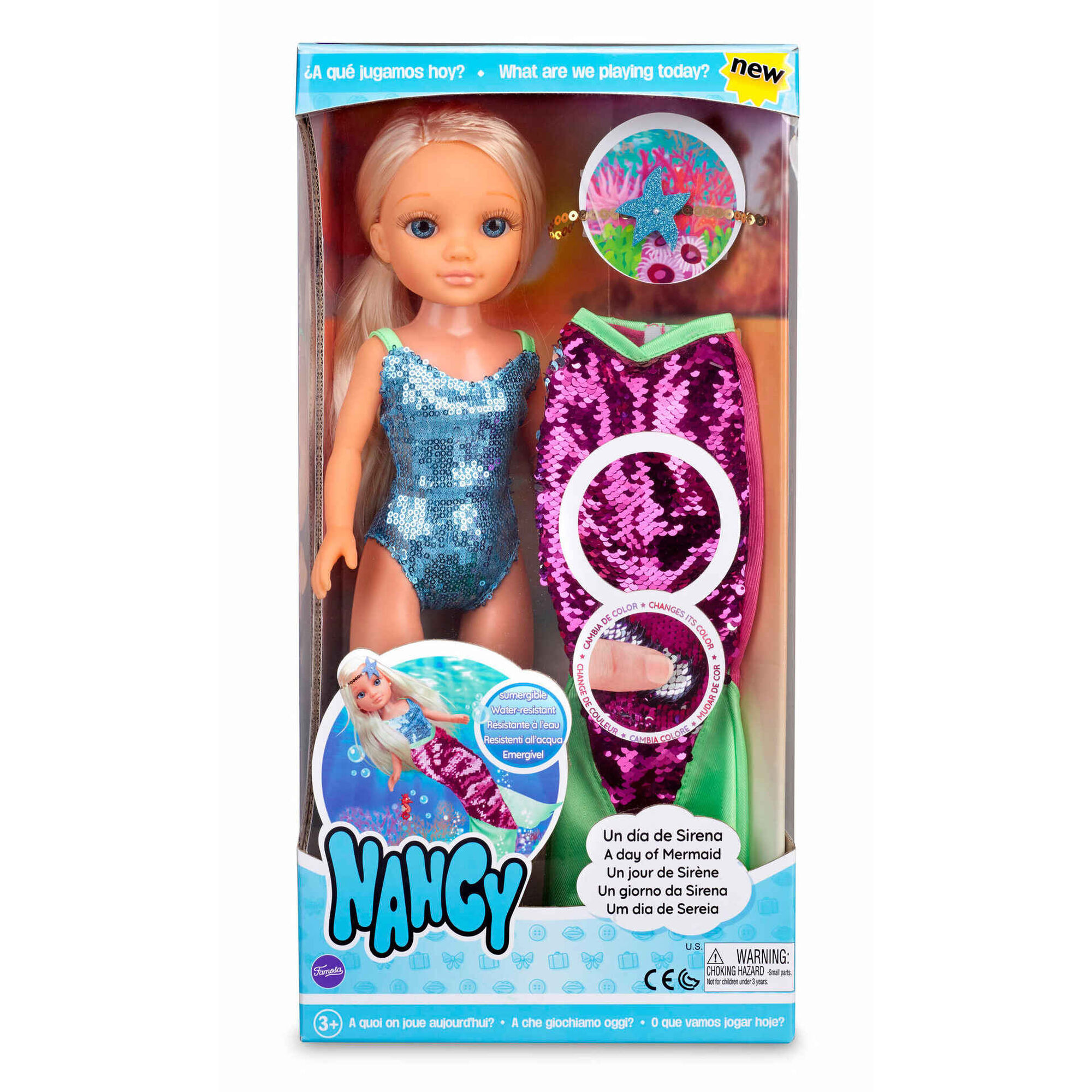 Nancy - Boneca  - Um Dia de Sereia