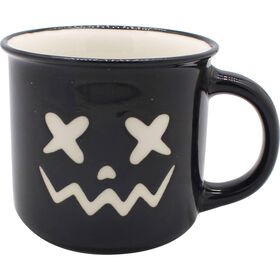 Caneca Preta Halloween Caneca Preta Halloween
