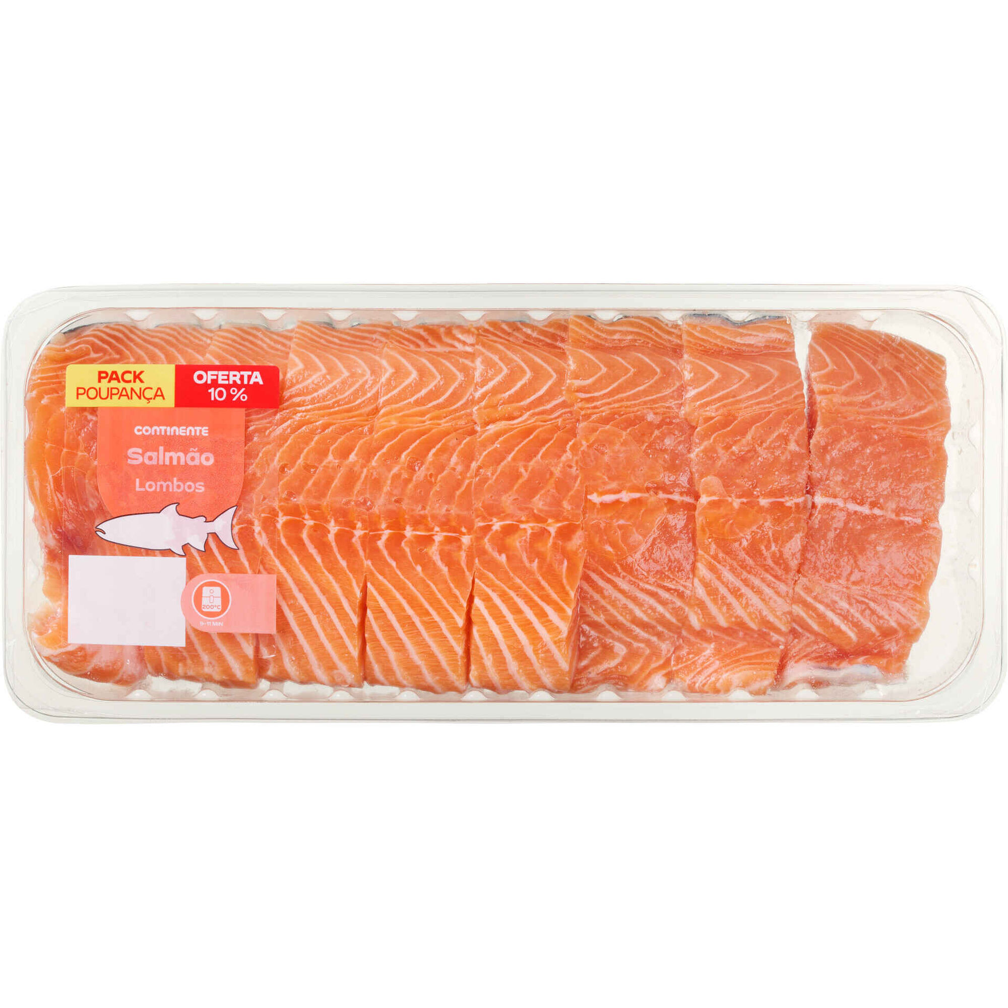 Lombos de Salm&atilde;o Pack Poupan&ccedil;a Continente
