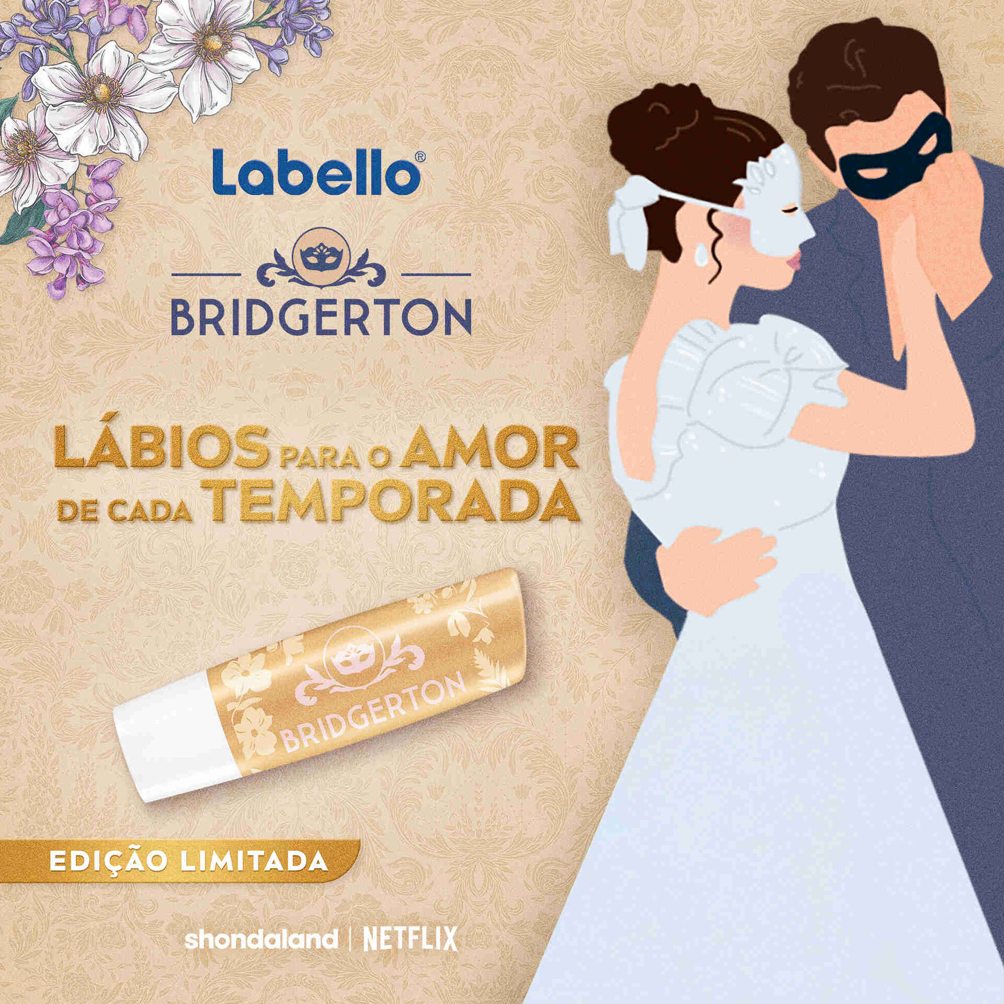 Batom Bridgerton Vanilla Biscuit Labello