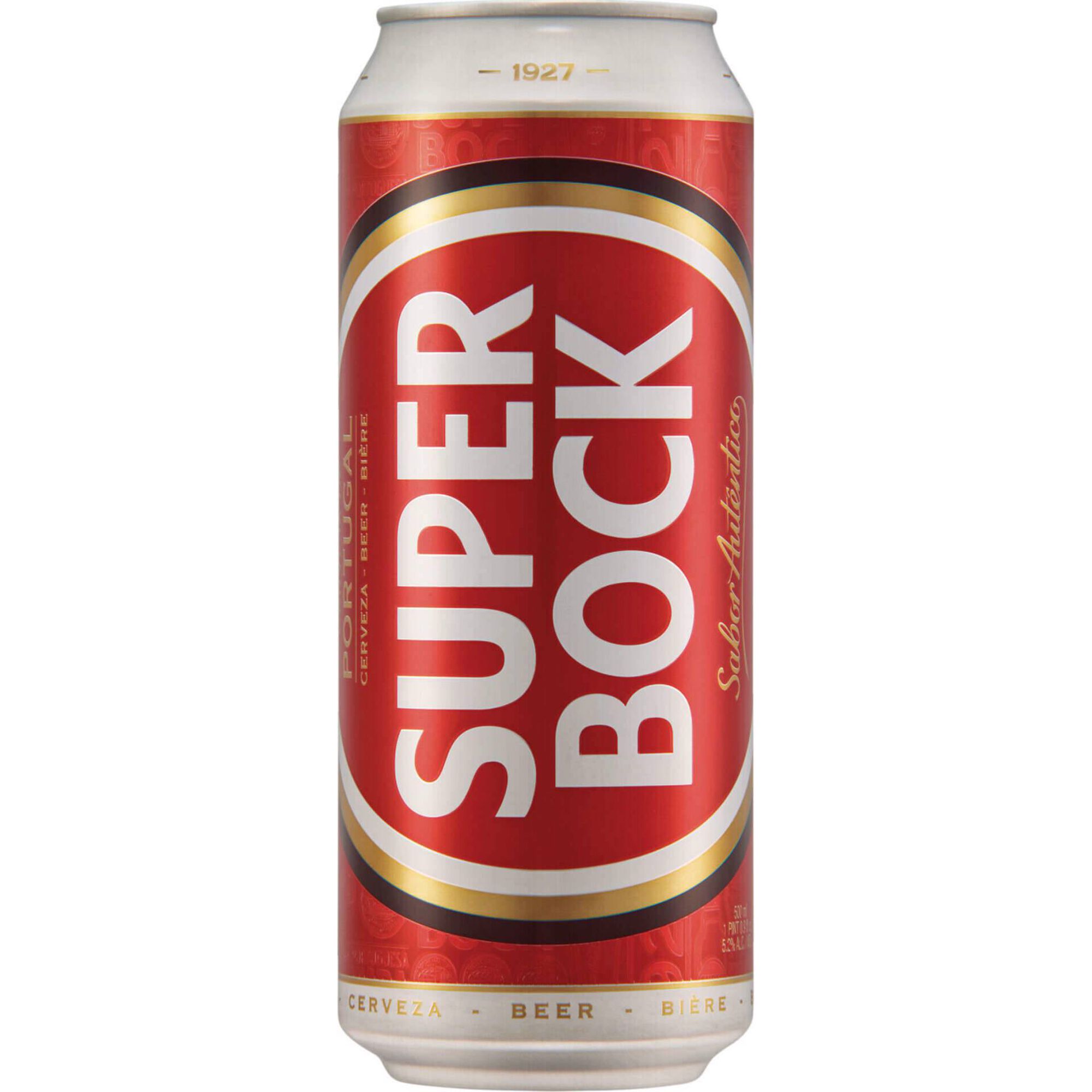 Cerveja em Lata com &Aacute;lcool Super Bock