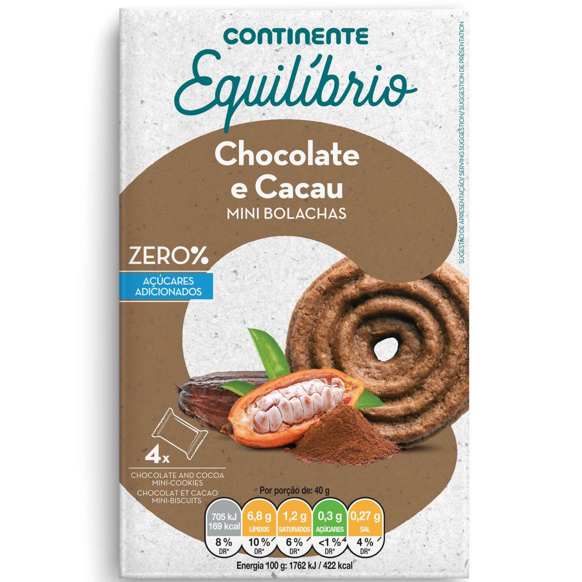 Bolachas Chocolate e Cacau