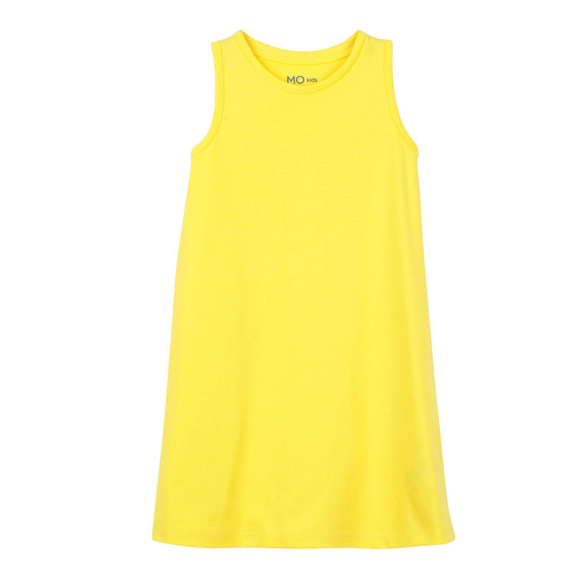 Vestido Algodão Amarelo Claro 3 - 4 Anos Menina Vestido Algodão Amarelo Claro 3 - 4 Anos Menina