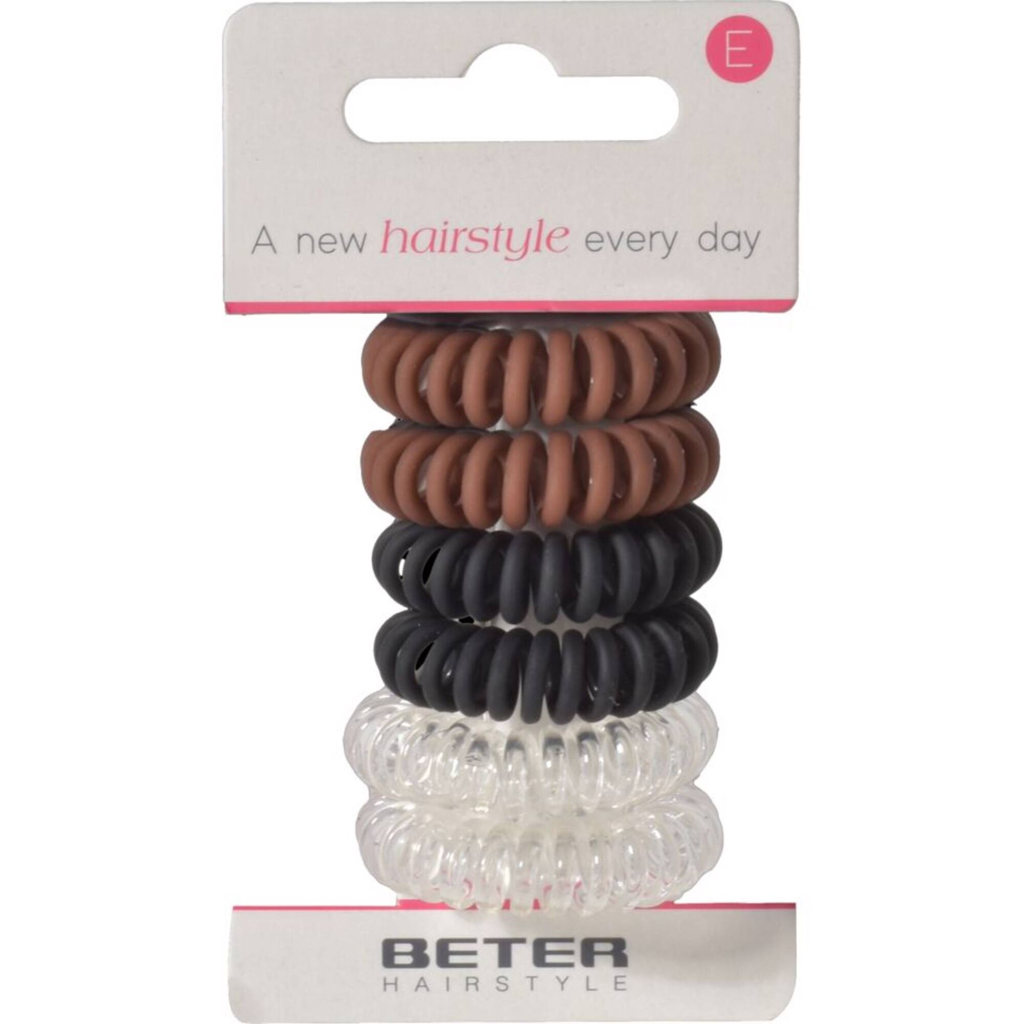 El&aacute;sticos de Cabelo Espiral B&aacute;sicos BETER