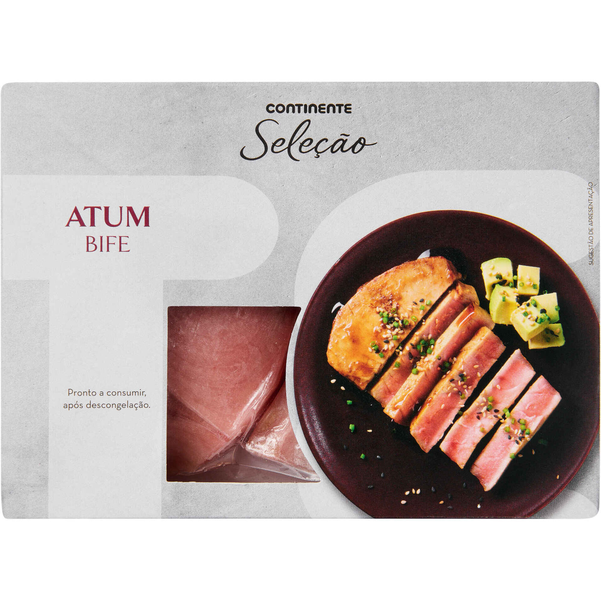 Bife de Atum Ultracongelado Continente Sele&ccedil;&atilde;o