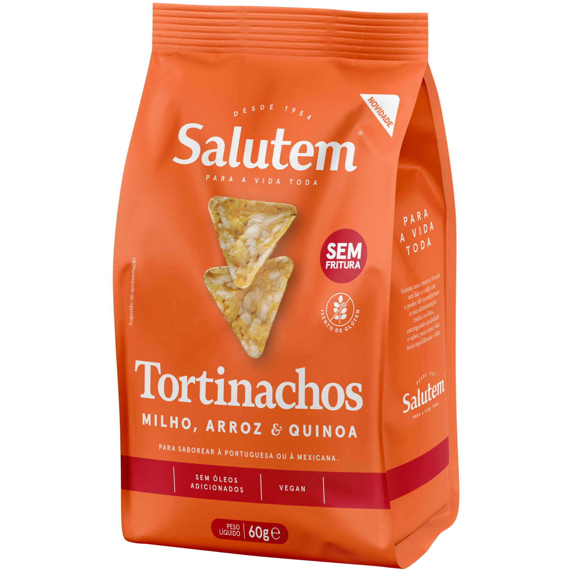 Tortinachos Milho, Arroz e Quinoa Salutem