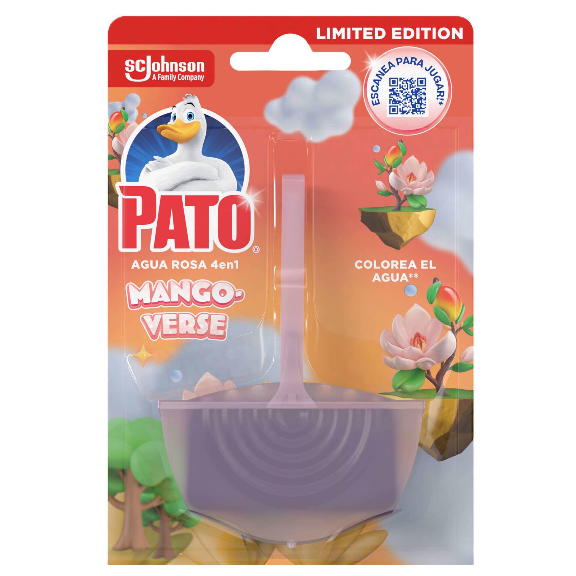 Bloco Sanitário Água Rosa 4 em 1 Mango-Verse