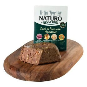 Comida H&uacute;mida para C&atilde;o Adulto Pato Naturo