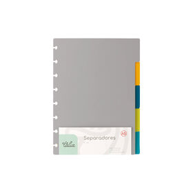 Separadores A5 para Caderno Smart Separadores A5 para Caderno Smart