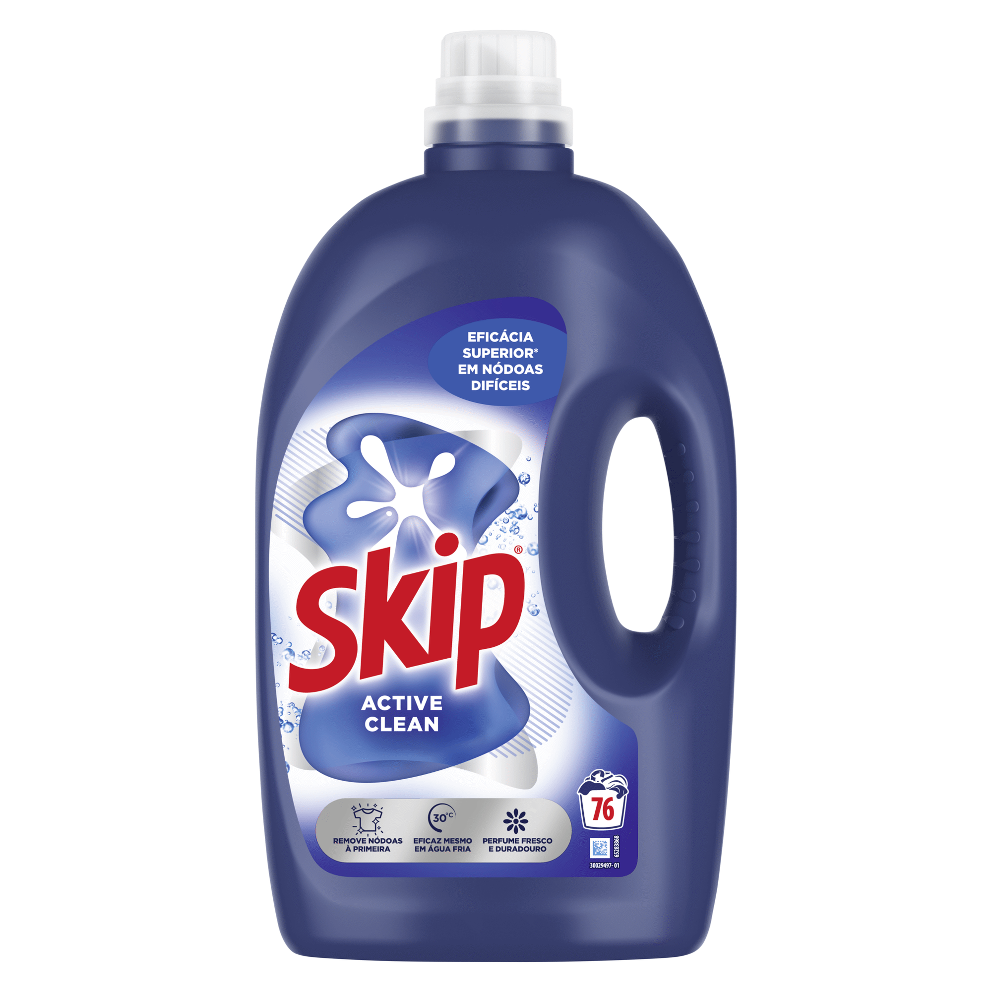Detergente M&aacute;quina Roupa L&iacute;quido Active Clean Skip