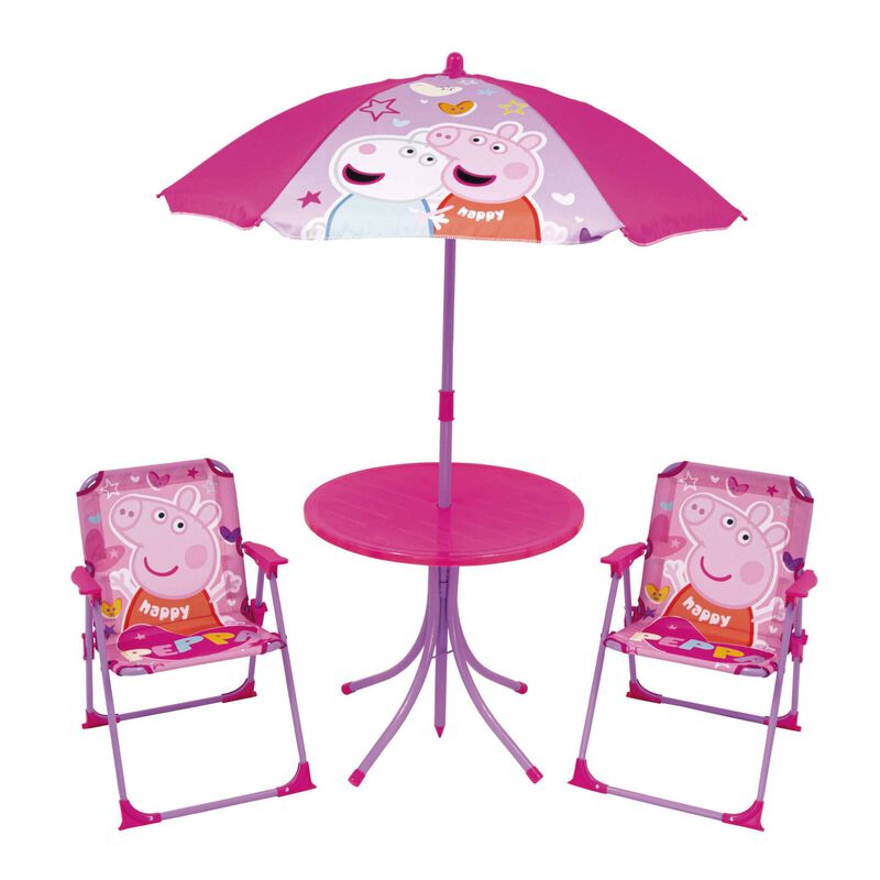 Conjunto Exterior Mesa e 2 Cadeiras Peppa Pig Peppa Pig