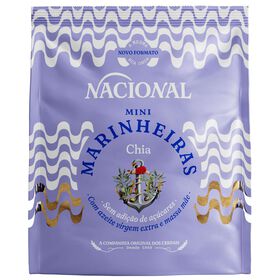 Bolachas Mini Marinheiras com Chia