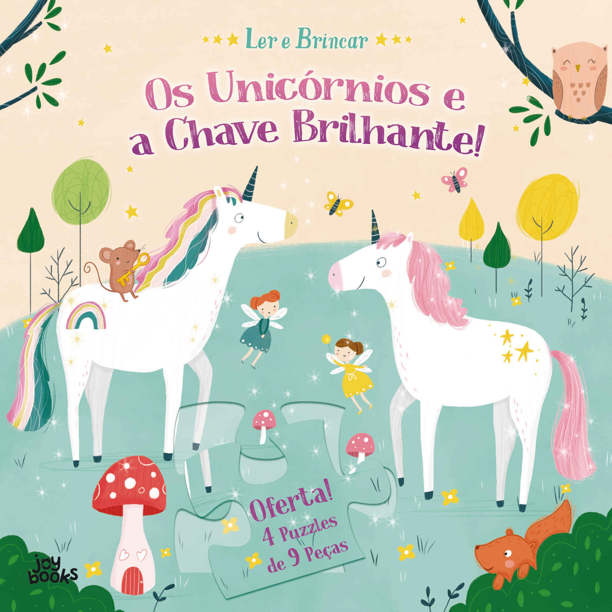 Ler e Brincar - Os Unic&oacute;rnios e a Chave Brilhante!