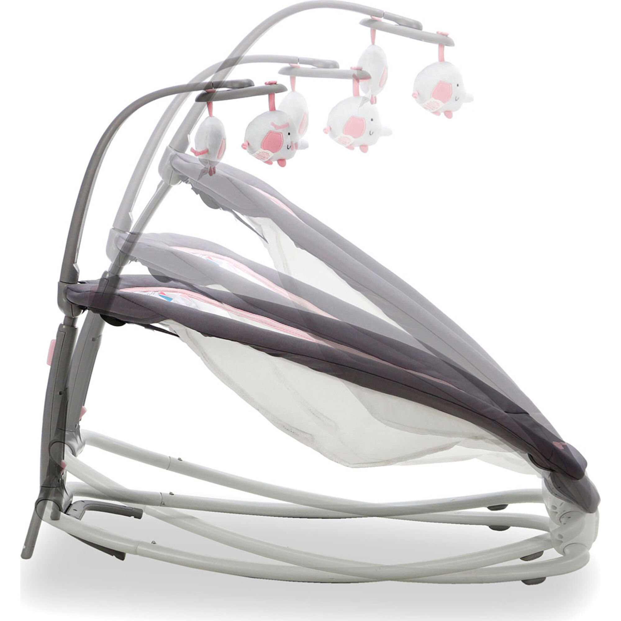 Cadeira de Repouso com Vibração e Música Rosa Fold Hamaquita