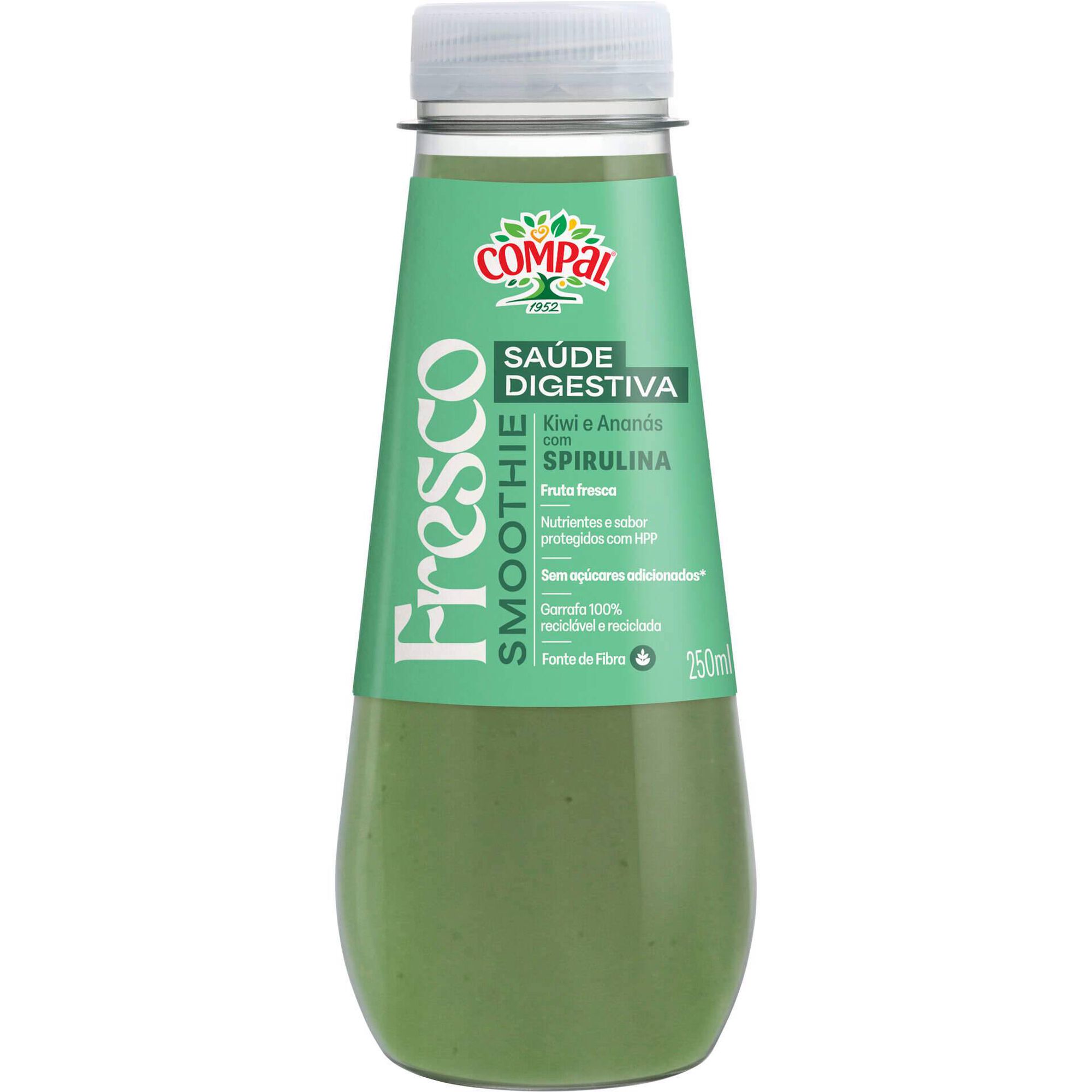 Smoothie Saúde Digestiva Kiwi, Ananás e Spirulina Smoothie Saúde Digestiva Kiwi, Ananás e Spirulina