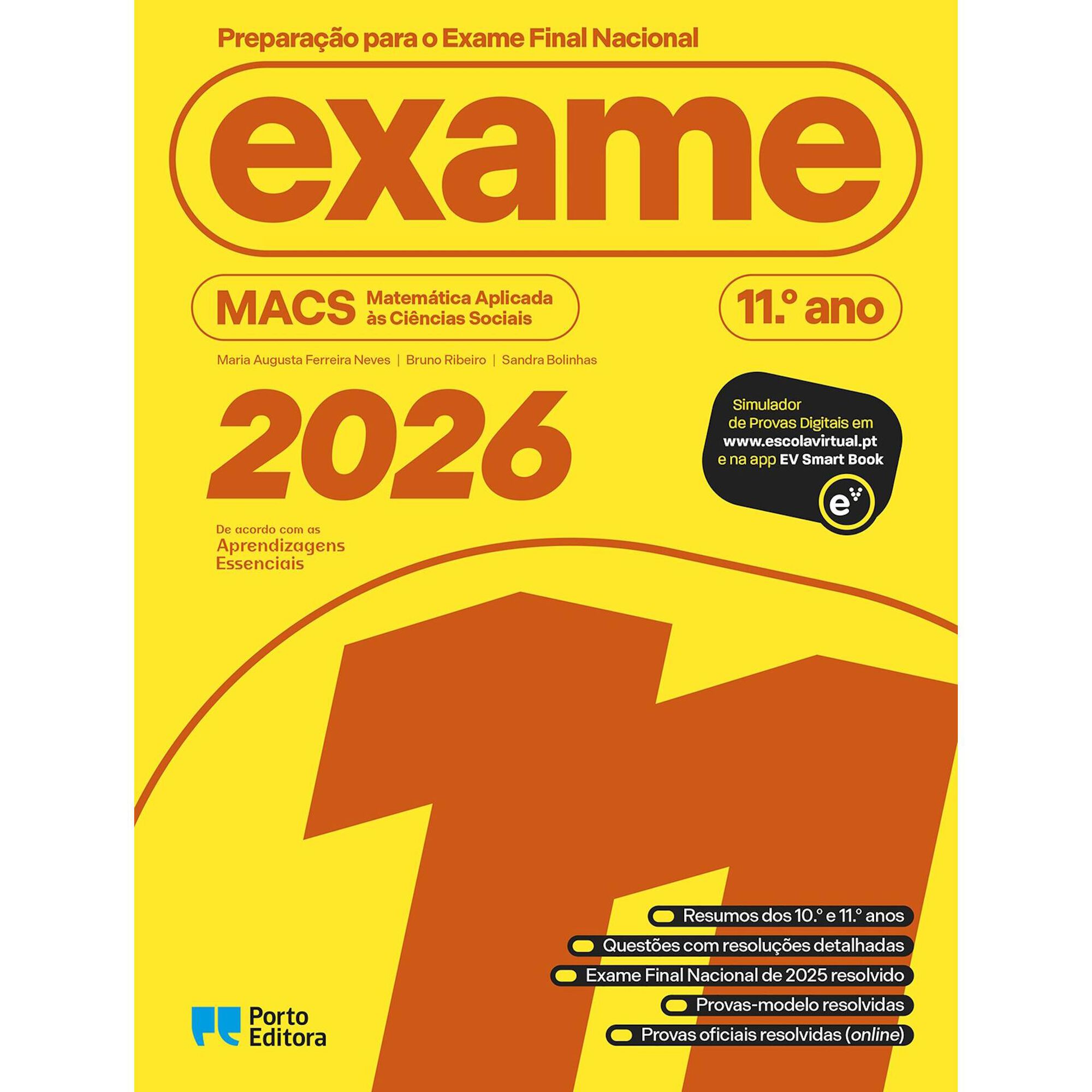 Preparação para o Exame Final Nacional 2026 - MACS - 11º Ano Preparação para o Exame Final Nacional 2026 - MACS - 11º Ano