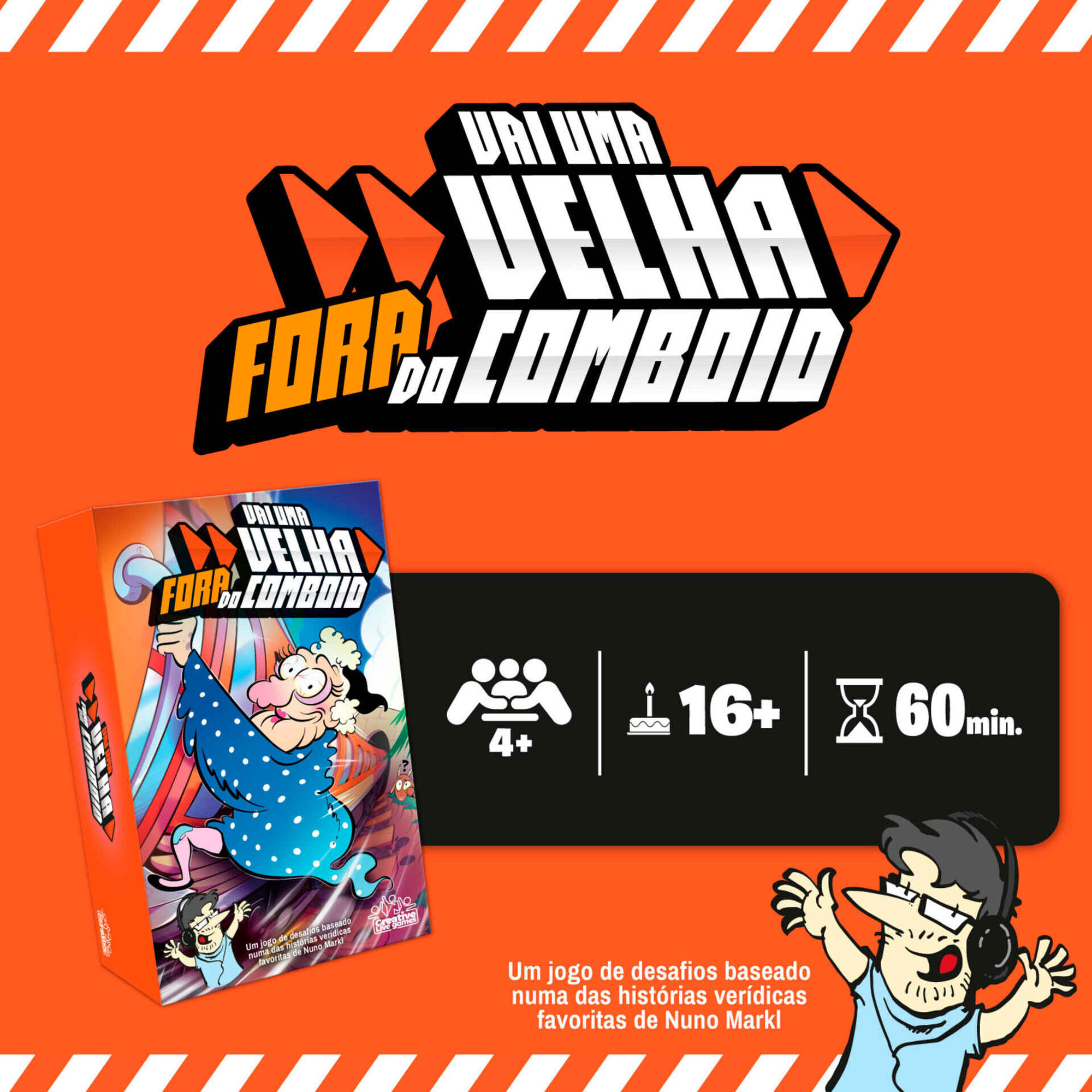 Creative Toys - Jogo Vai uma Velha Fora do Comboio