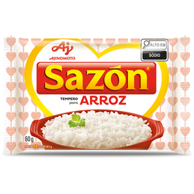 Tempero Pronto para Arroz com Sal Saz&oacute;n