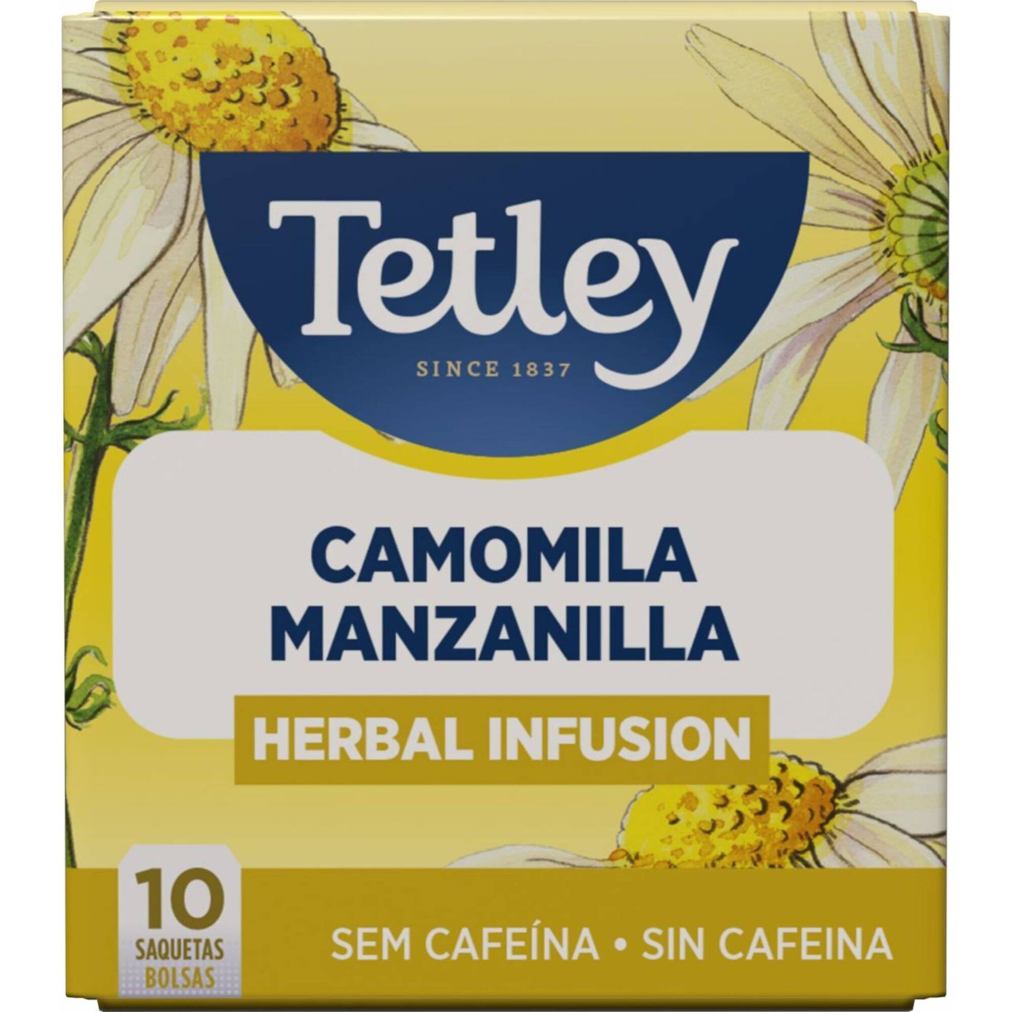 Infus&atilde;o Camomila Saquetas Tetley