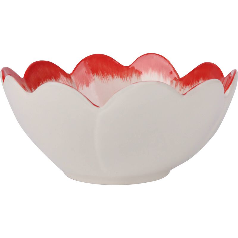 Taça Flor Vermelha 18cm Kasa
