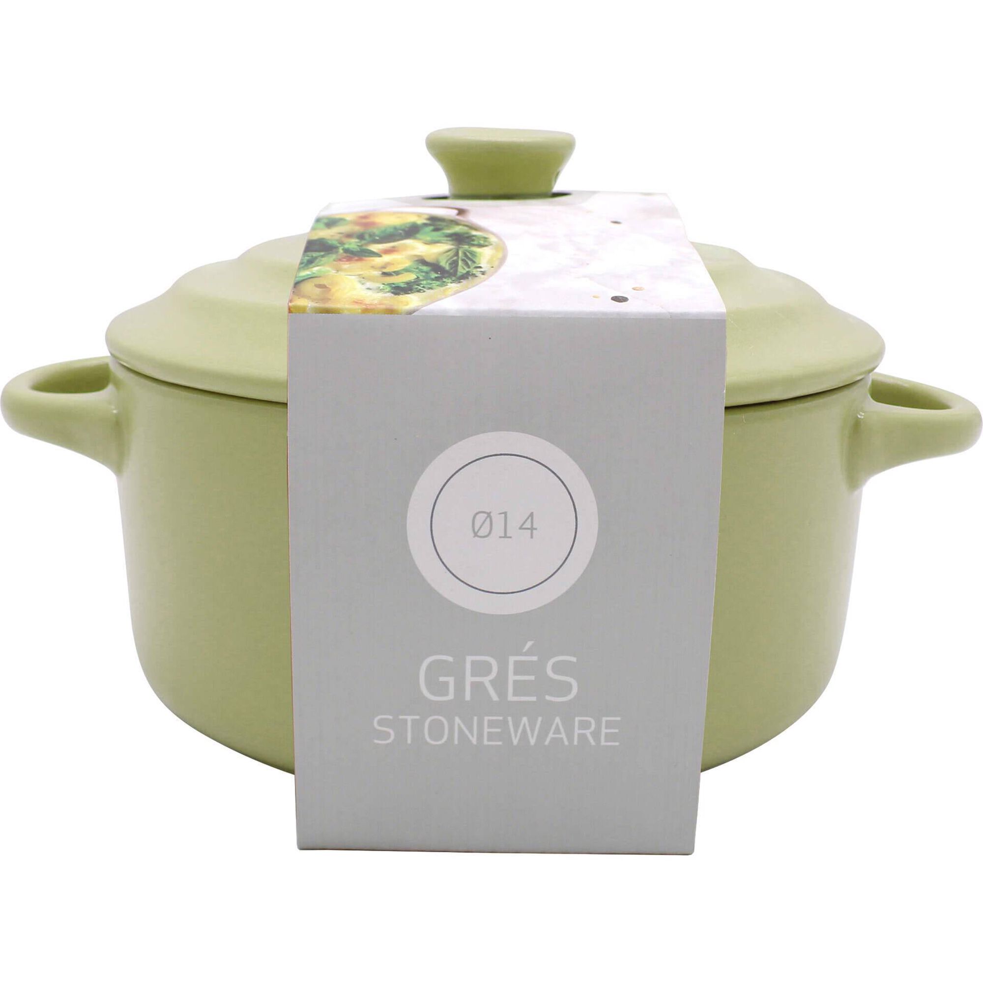 Mini Caçarola para Forno Verde