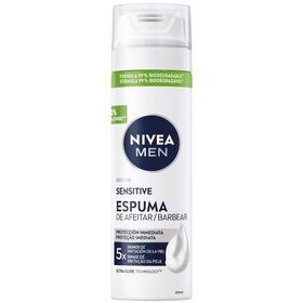 Espuma de Barbear Sensitive Nivea Men