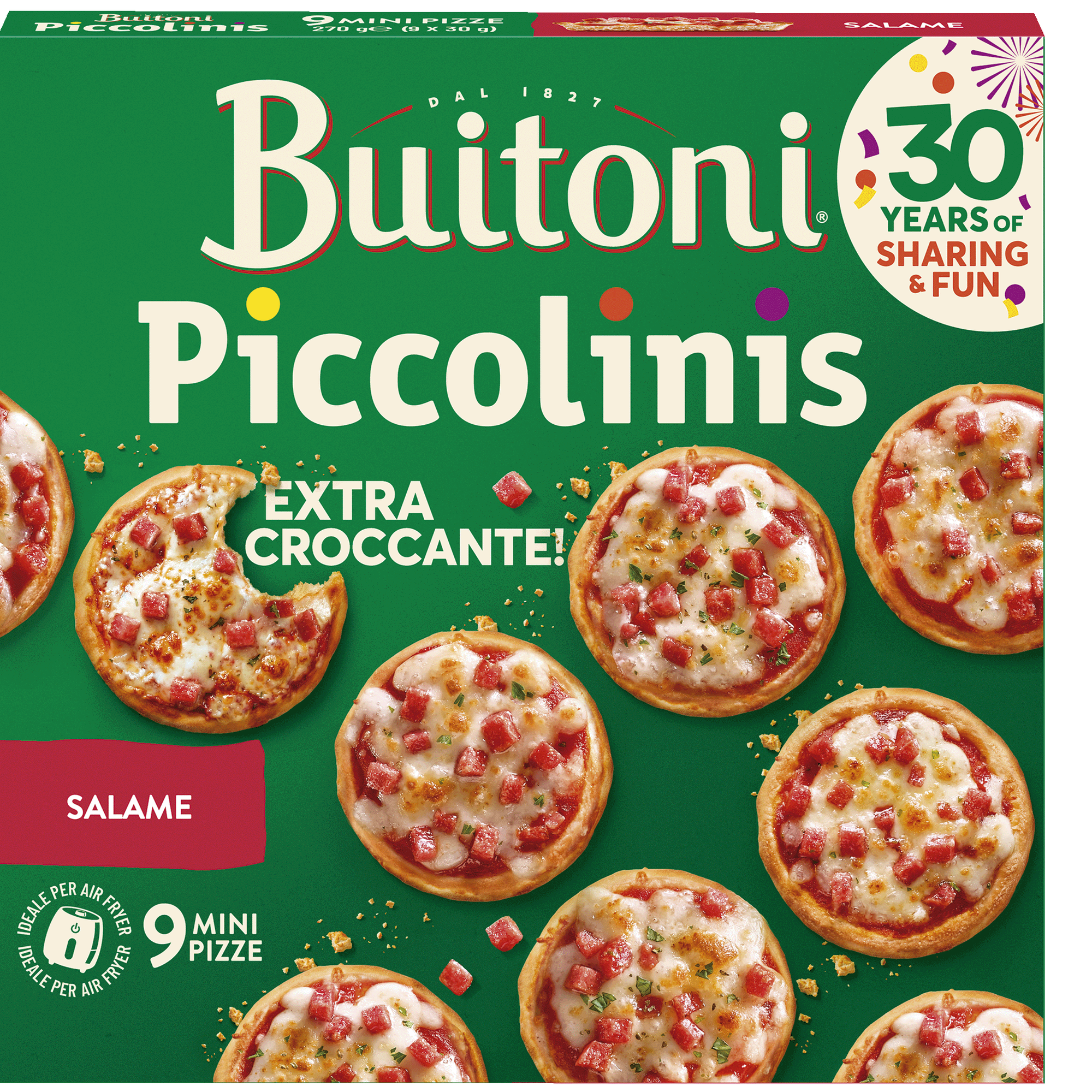Mini Pizzas de Salame Buitoni Piccolinis