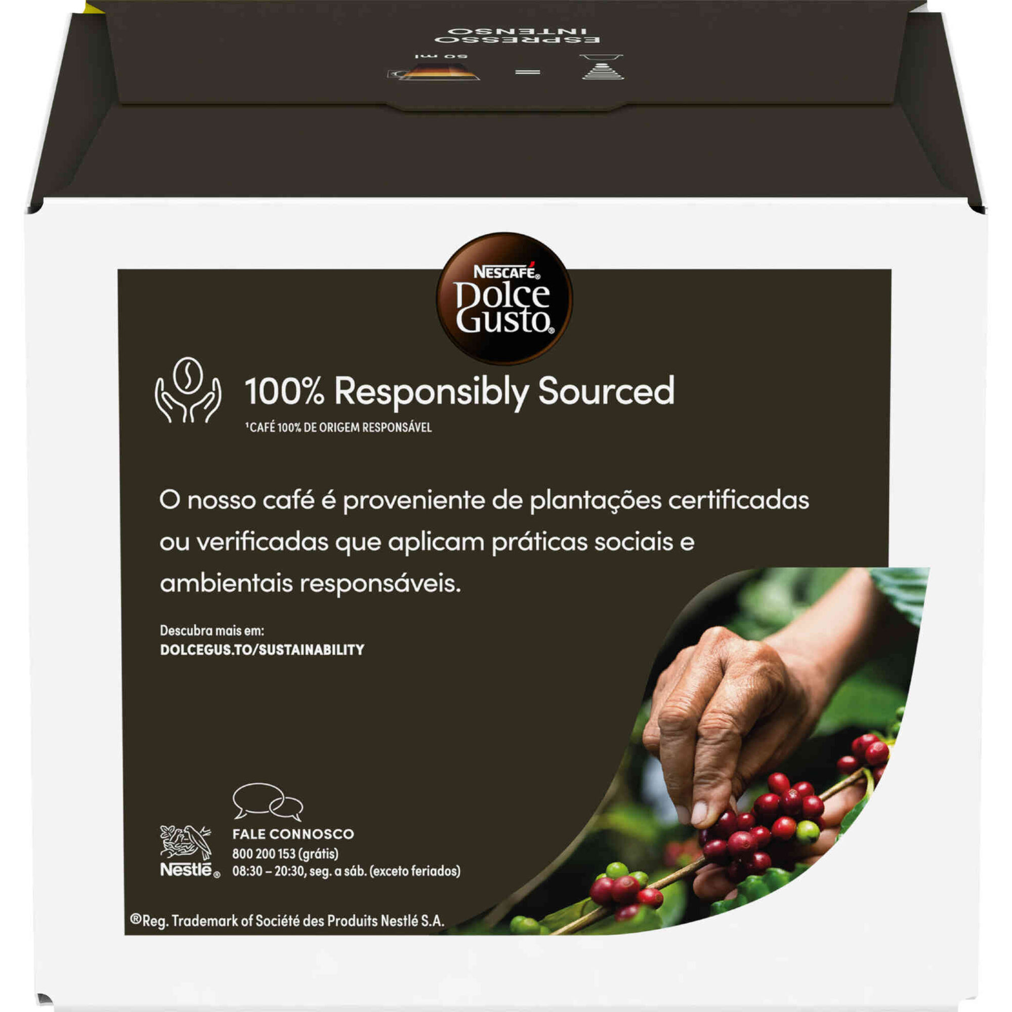 Cápsulas de Café Espresso Intenso Int 7 Cápsulas de Café Espresso Intenso Int 7