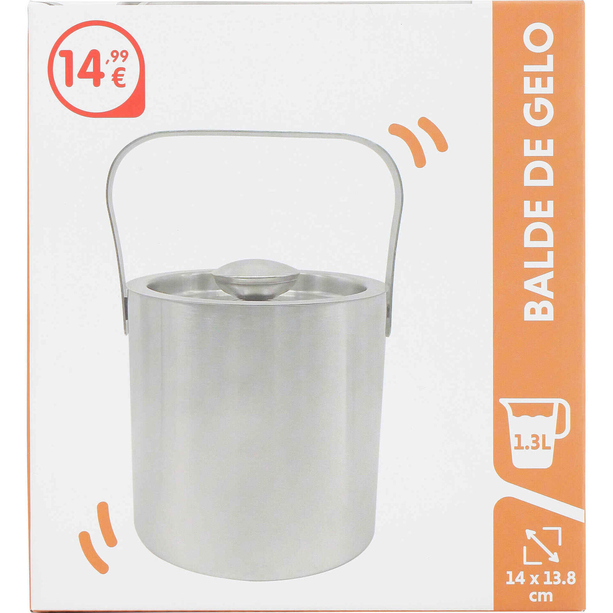 Balde para Gelo Bazar&atilde;o