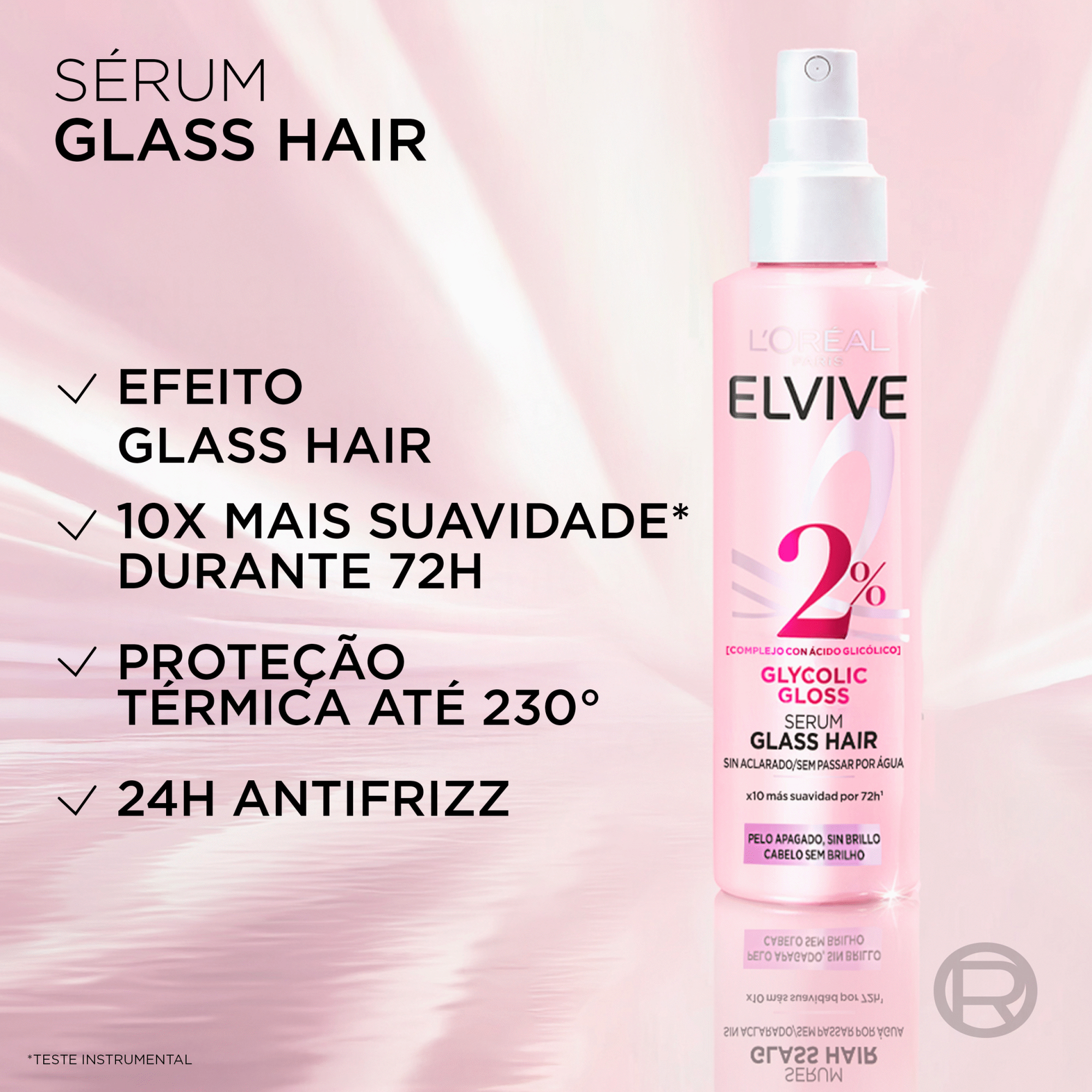 Sérum Cabelo Elvive Glycolic Gloss Brilho