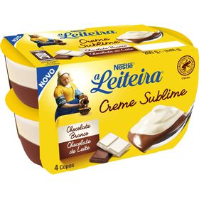 Sobremesa Creme Sublime Duo Chocolate A Leiteira