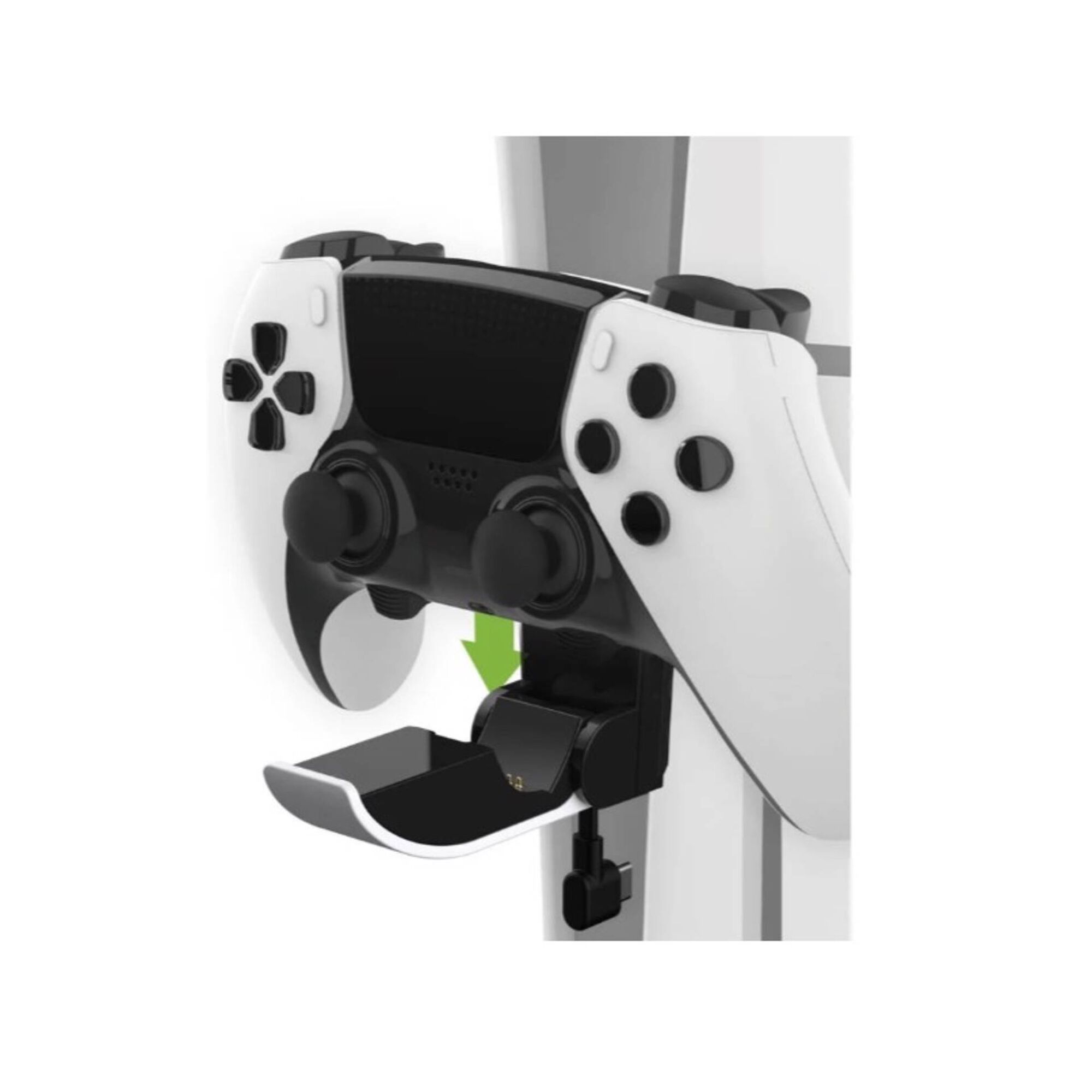 Mini Carregador N'PLAY Slim 3.0 PS5 (Branco) N'Play