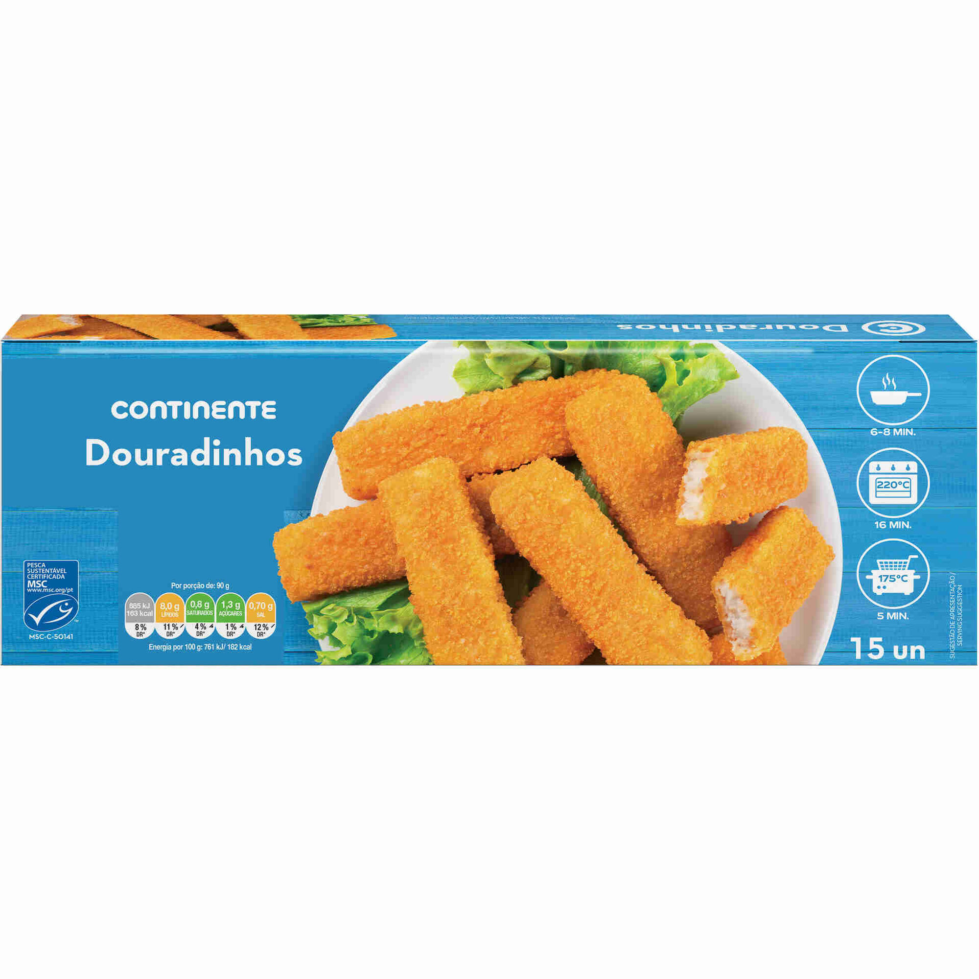 Douradinhos de Peixe Continente