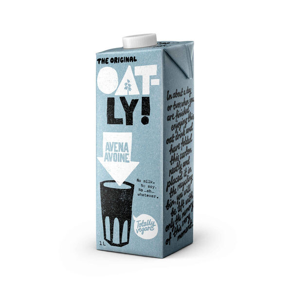 Bebida Vegetal de Aveia Oatly