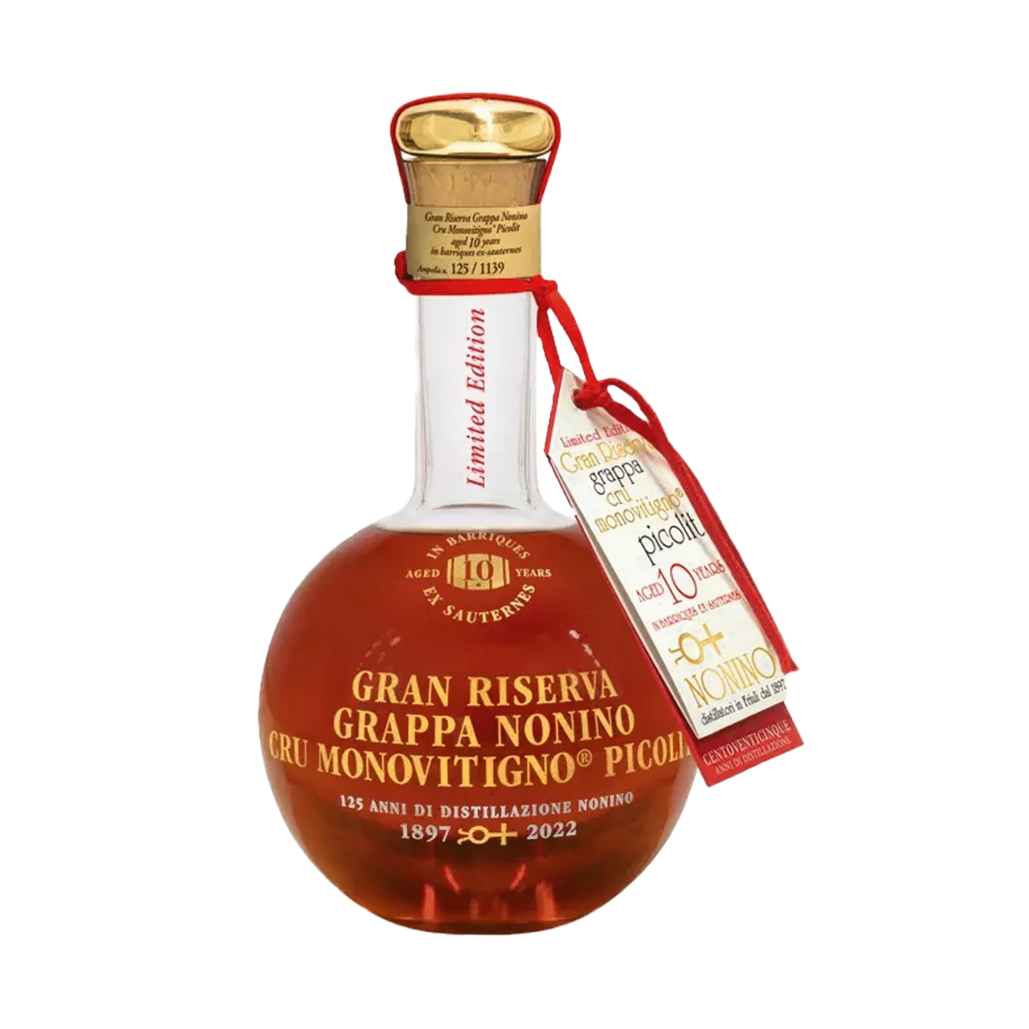 Grappa Nonino Picolit Grande Reserva 10 Anos