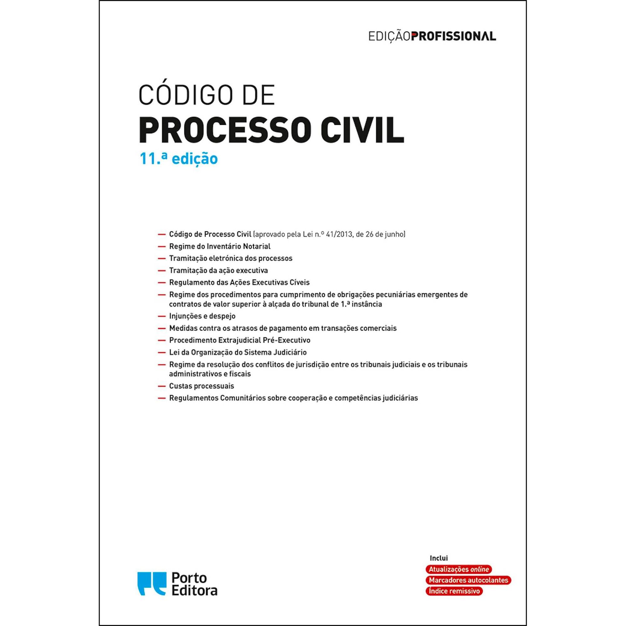 C&oacute;digo de Processo Civil