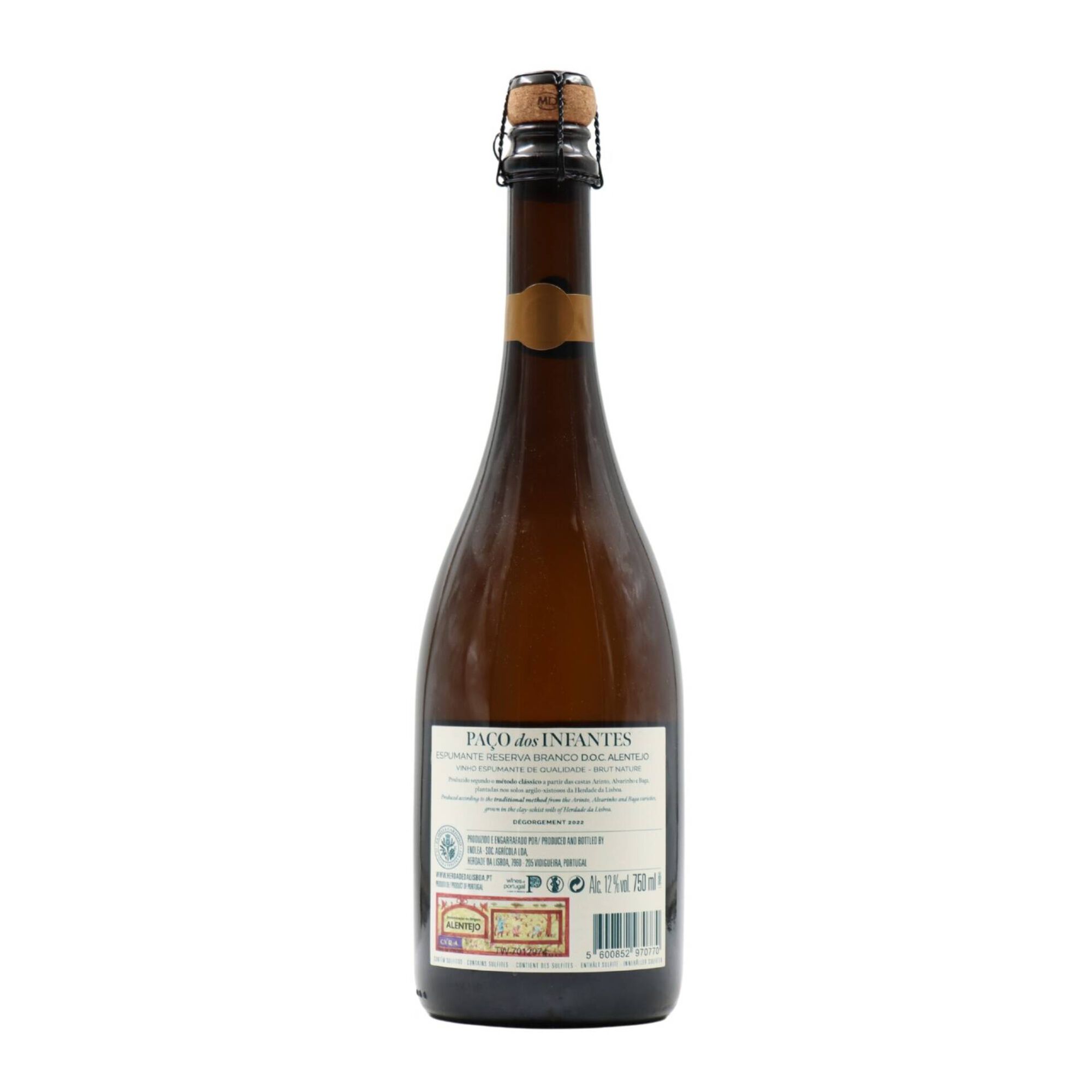 Pa&ccedil;o Dos Infantes Branco Reserva Espumante Alentejo Bruto