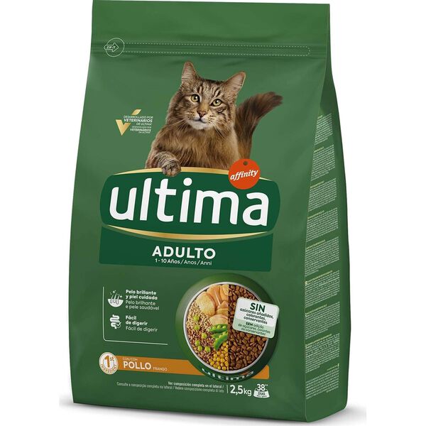 Ração para Gato Adulto Frango Ultima Affinity Ultima