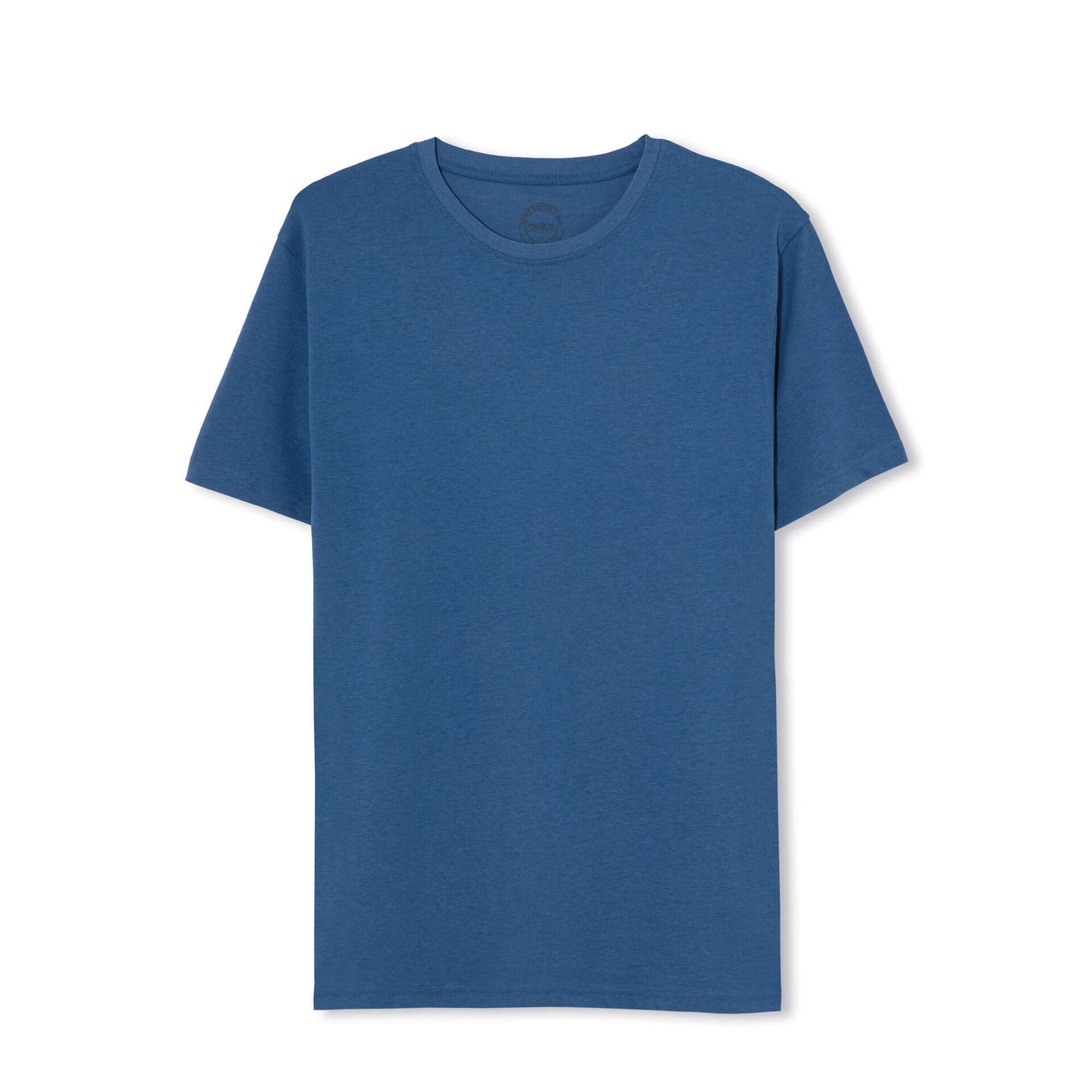 T-shirt Algodão Azul Homem