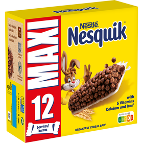 Barras de Cereais Nesquik