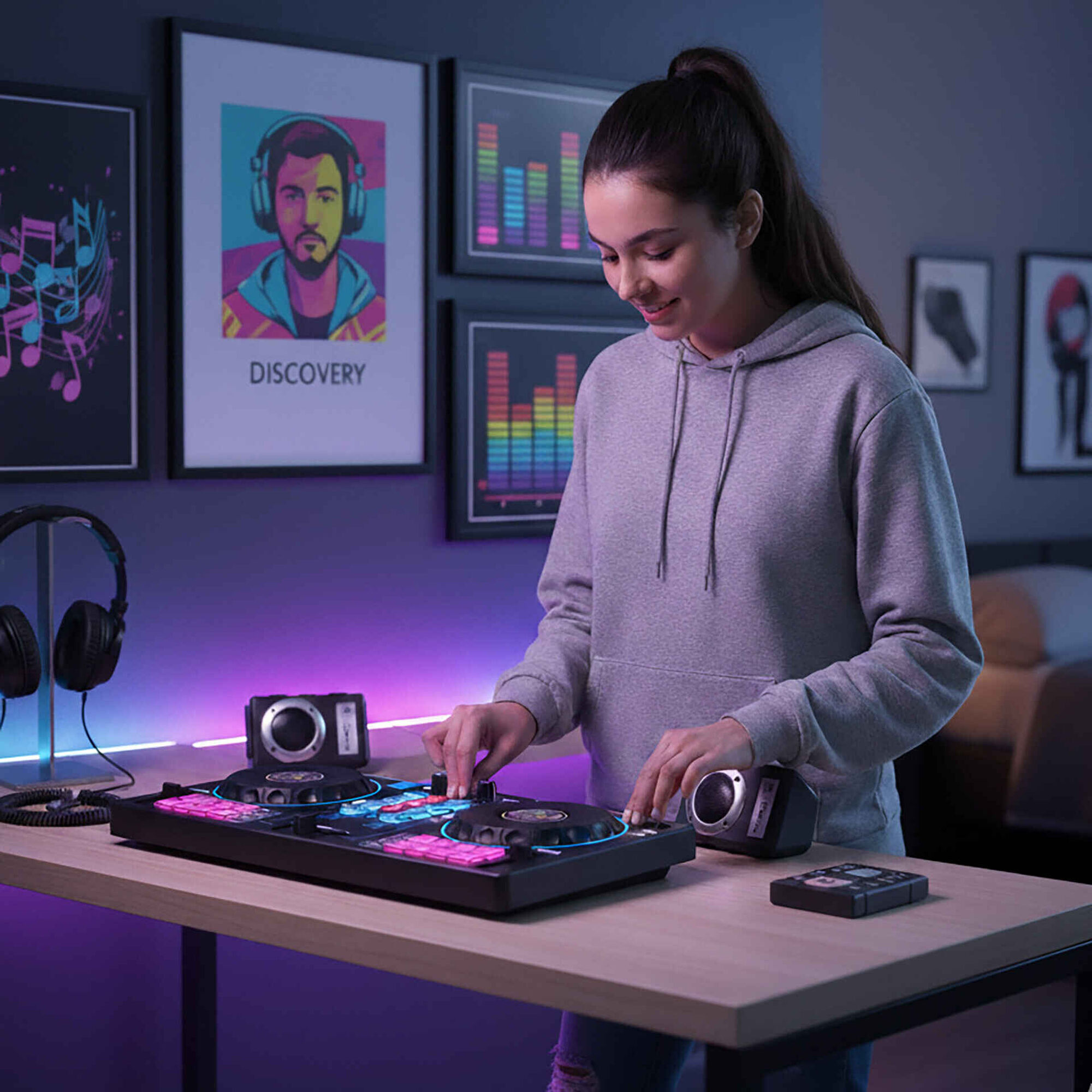 Estação DJ Pro Portátil