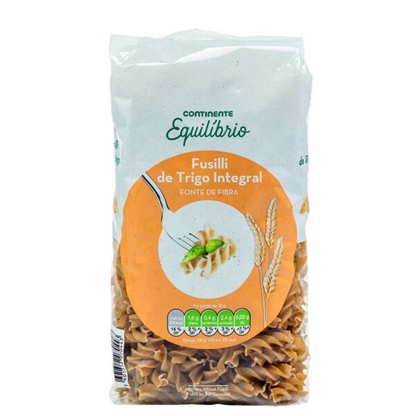 Massa Fusilli Integral Continente Equilíbrio