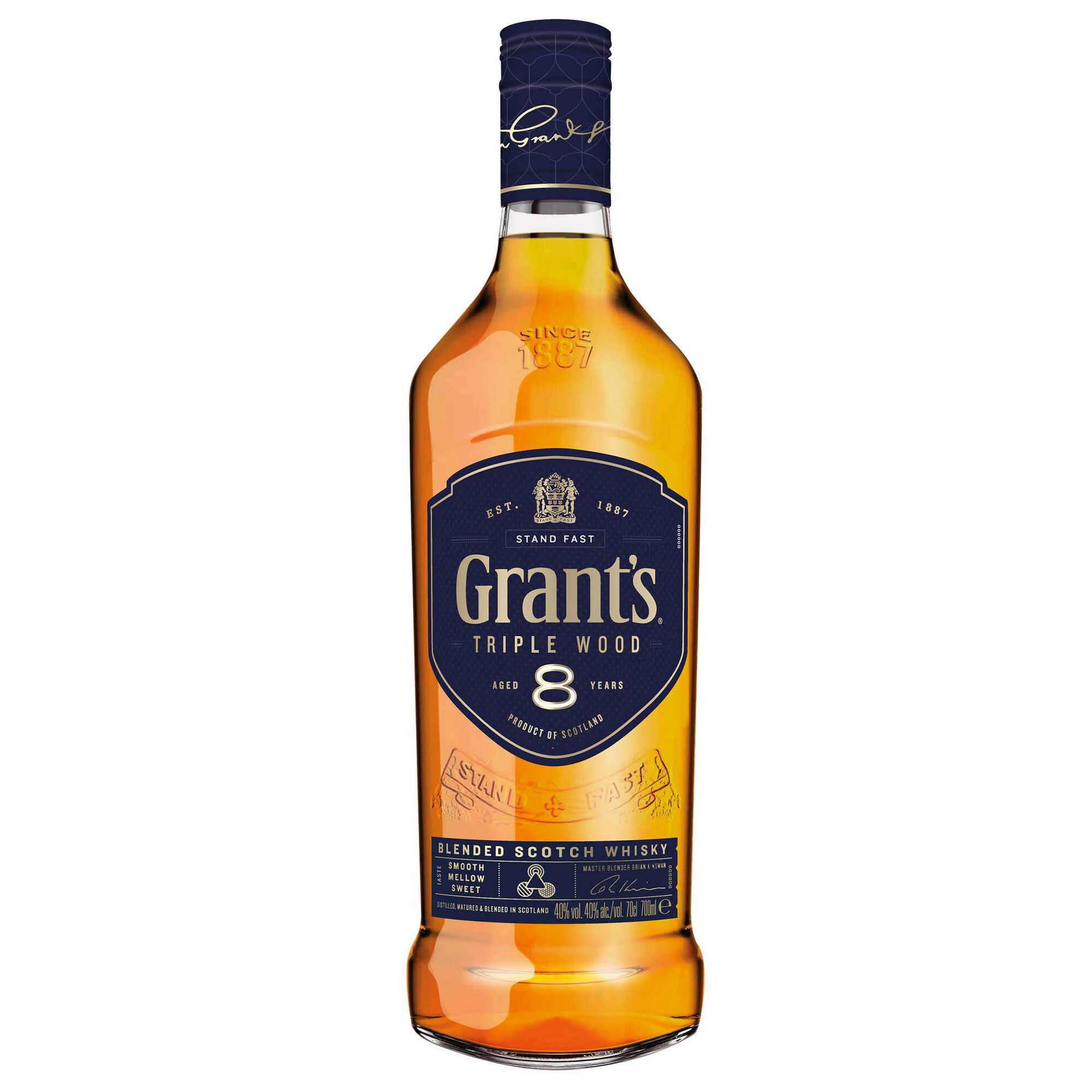 Whisky Grant's 8 Anos Triple Wood