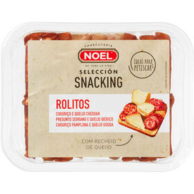 Rolitos de Charcutaria e Queijo Noel