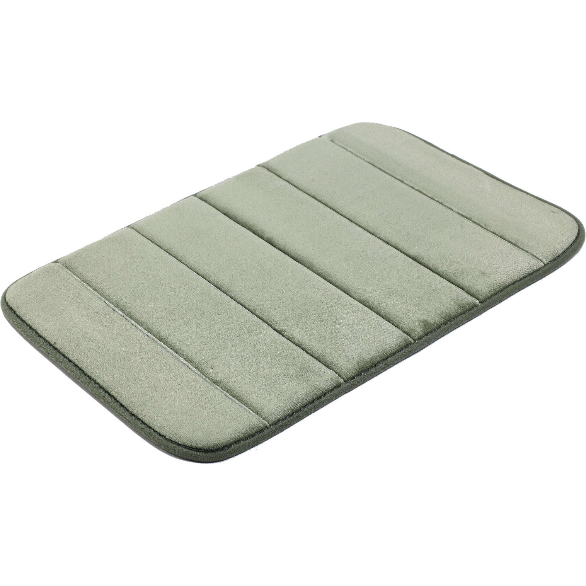 Tapete Wc Antiderrapante Barras Verde Kasa