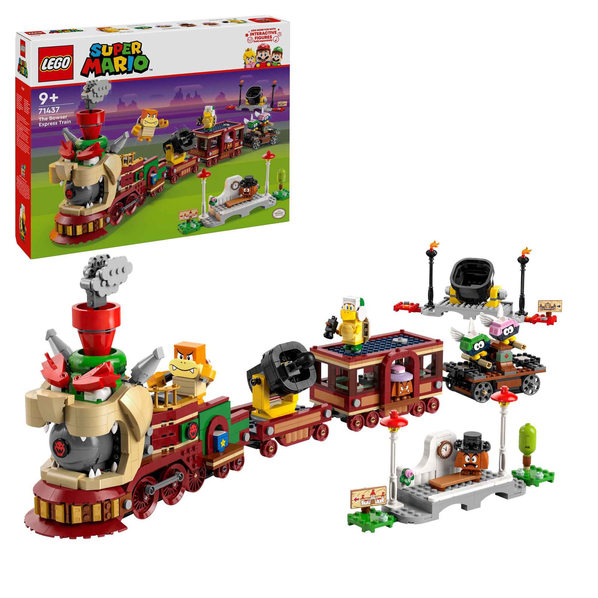 Comboio Expresso do Bowser - 71437
