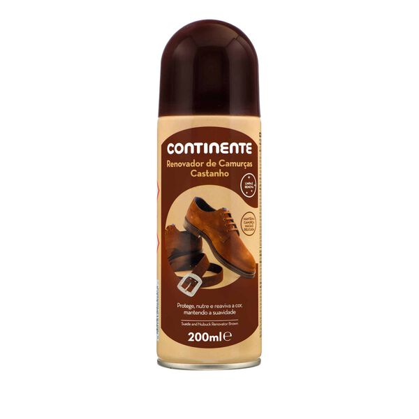 Spray Renovador Camurças Castanho Continente