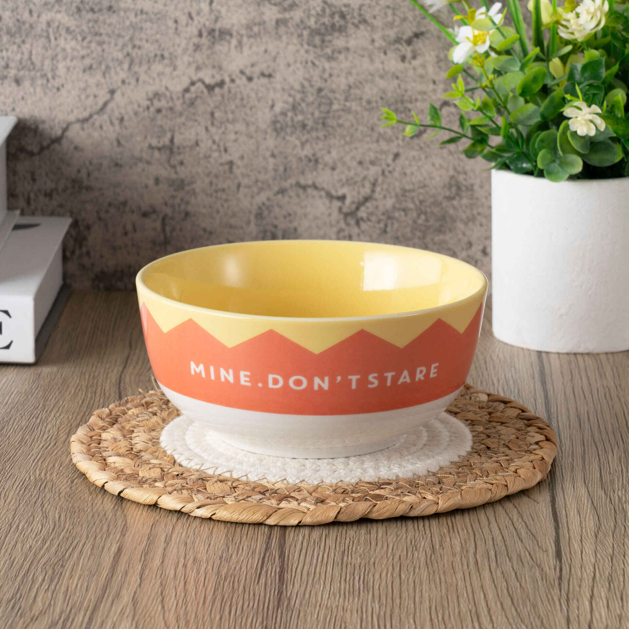 Ta&ccedil;a 530ml Laranja e Amarela Kasa