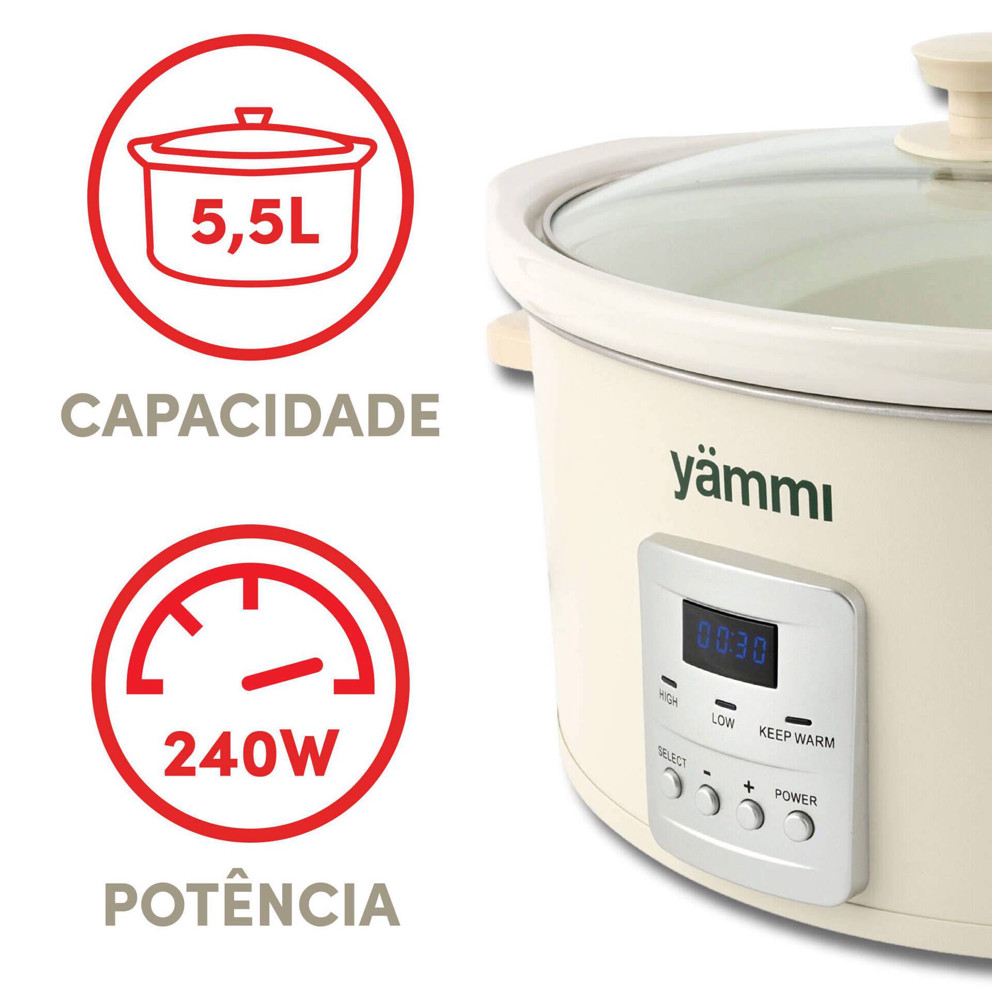 Slow Cooker Y&auml;mmi 5,5L