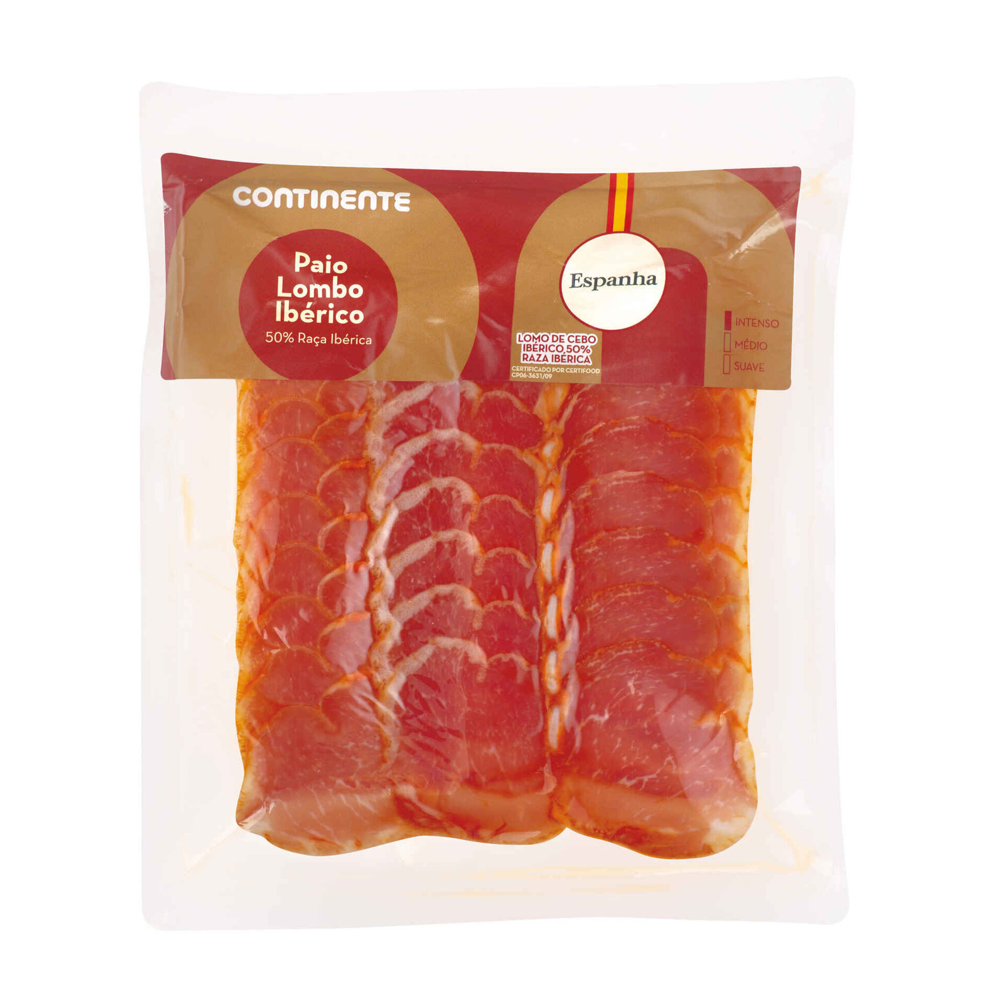 Paio de Lombo 50% Ibérico Fatiado